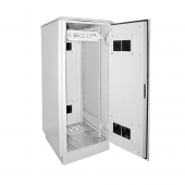 ITK Шкаф уличный 19" 24U 720x860, IP55 металл двери, серый