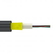 Волоконно-оптический кабель универсальный, SM 9/125, 24В, LSZH нг(А)-HF, 1кН, цвет черный