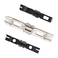 Нож-вставка NIKOMAX для заделки витой пары в кроссы типа 66/88/110, крепление Twist-Lock, черная