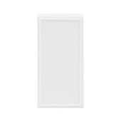 Заглушка 22,5х45 мм на 1 модуль, цвет белый