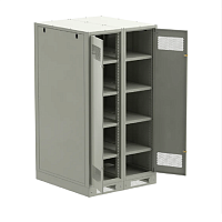 ITK LINEA B Шкаф (пустой) 2000х900мм дверь двуст. мет. сер.