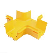 ITK Х-соединитель горизонтальный опт. лотка 120мм