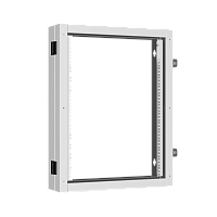 Пристенная поворотная секция TLK 19", 15U, Ш600хВ770хГ156мм, 1 пары L-образных монтажных направляющих, серый RAL 7035.