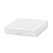 Оптическая абонентская розетка (без адаптера), совместима с адаптерами SC/DLC, 2 порта, 90 мм х 92 мм х 15 мм