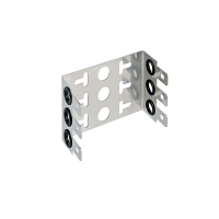 Рама (монтажный хомут) глубиной 50мм для крепления 3-х плинтов типа Krone