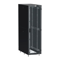 ITK LINEA S Шкаф серв. 19" 48U 600х1200мм перф. дв. черный