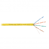 Кабель NIKOMAX U/UTP 4 пары, Кат.5e (Класс D), тест по ISO/IEC, 100МГц, одножильный, BC (чистая медь), 24AWG (0,51мм), поливинилхлорид, внутренний, же