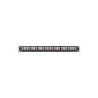 Панель коммутационная наборная FTP, Кат.6А, 24 порта, 19", 1U, с организатором