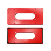 Фланец красный для ST с перф. Тип 4