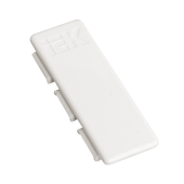 Соединитель на стык лицевой для крышки 75 мм.