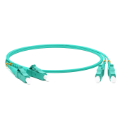 Патч-корд волоконно-оптический (шнур) MM 50/125(OM3), LC-LC, duplex, 10G/40G, LSZH, 2 м