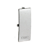 Накладка на стык крышек 60 мм, цвет серый металлик