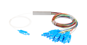 Сплиттер планарный NIKOMAX 1x16, одномодовый 9/125мкм, стандарта G657.A1, SC/UPC, миникорпус, с равным коэффициентом деления, 0.9 мм