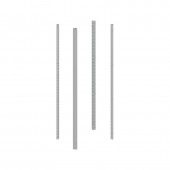 Стойки вертикальные, для шкафов nCQE высотой 1800 мм, 4 шт. RAL7035