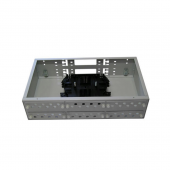 Бокс оптический 19" на 48хST(FC) со сплайс пластиной (без пигтейлов и проходных адаптеров)