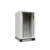 ТЕ8000 Шкаф 800x1300x800 24U обзорная дверь, бок.стенки, цоколь, предсобранный
