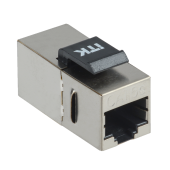 ITK Проходной адаптер кат. 5E FTP RJ45-RJ45 Keystone Jack