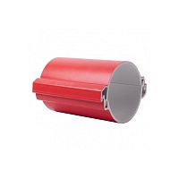 Труба разборная ПВХ d110 мм (3 м) 750Н красная EKF-Plast