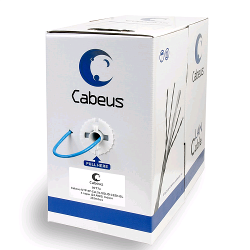 UTP-4P-Cat.5e-SOLID-LSZH-BL