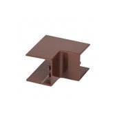 Угол внутренний (25х25) (4 шт) темное дерево EKF-Plast 