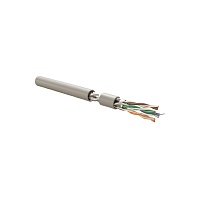 Кабель витая пара, экранированная U/FTP, категория 6A, 4 пары (23 AWG), одножильный (solid), каждая пара в экране, без общего экрана, нг(А)-LSLTx, вну