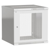 ITK Шкаф LINEA WE 9U 600x650мм дверь перфорированная серый