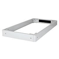 Цоколь для напольных шкафов 600х1200 с щеточным вводом, сер.