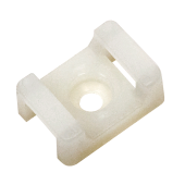 Площадка ПМ 22х16х6мм под винт белая (100шт) IEK