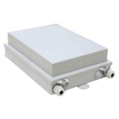 Кросс-муфта оптическая настенная, IP65, до 16 портов FC(ST)/SC(DLC), серая