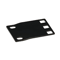 ITK Переходник с 19" на 21", 1U, черный