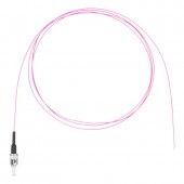 Шнур оптический монтажный (пигтейл), ST, OM4, нг(А)-HF, маджента, 1,5 м