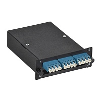 ITK Кассета для кросса ST OS2 MPOm 3хLC-quad (12 ОВ)