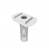 Гайка канальная М8 с длинной пружиной