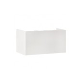 Соединитель (100х40) (2 шт) белый EKF-Plast 