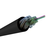 Кабель волоконно-оптический 50/125 (OM2) многомодовый, 8 волокон, гибкий, бронированный, волокна в канате из стальных проволок, гелезаполненный, внутр