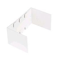 Соединитель на стык 40х25 (4 шт/комп) Промрукав