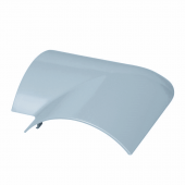 Угол плоский для напольного канала 75х17 мм APSP G, цвет серый