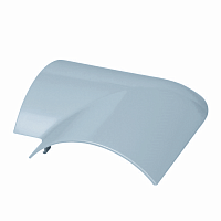 Угол плоский для напольного канала 75х17 мм APSP G, цвет серый