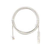 Коммутационный шнур NIKOMAX U/UTP 1 пара, Кат.3 (Класс C), 16МГц, 110-RJ11/6P4C, USOC, многожильный, BC (чистая медь), 24AWG (7х0,192мм), LSZH нг(А)-H