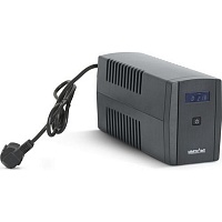 ИБП ЮНИОР СМАРТ 1000, 1000/600 ВА/Вт, LCD, RS232, IEC-C13x4