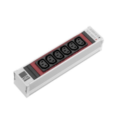 PSM Модуль 6 розеток C13 красный 1шт