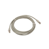 Патч-корд TERACOM PRO Cat.5E неэкранированный UTP оболочка PVC серый (5,0м)