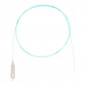 Шнур оптический монтажный (пигтейл), SC, OM3, нг(А)-HF, бирюзовый, 1,5 м