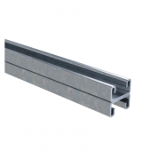 Двойной С-образный профиль 41х21, L500, толщ.2,5 мм