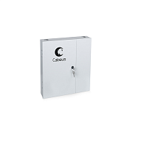 Бокс оптический настенный на 16 SC (LC duplex) со сплайс пластиной (без пигтейлов и проходных адаптеров)