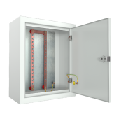 Ящик ГЗШ 30 подключений, 3х15 мм (ВхШхГ 500х400х220 мм), 210А, IP31, цвет серый Ral 7035