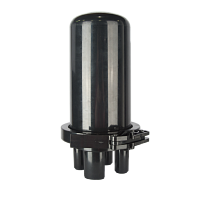 Муфта оптическая NIKOMAX, 48 волокон, тупиковая, 4 ввода/вывода, с вводом для транзитной петли,  с термогерметизацией вводов, укороченная, наружное ис