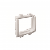 In-Liner Front Каркас под розетку "45x45 мм", MOSAIC, 2 модуля, белый, RAL 9016 