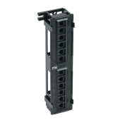 ITK Настенная патч-панель кат.5Е UTP, 12 портов (IDC Dual)