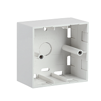 ITK Коробка для мультимедиа и оптической розетки настенная